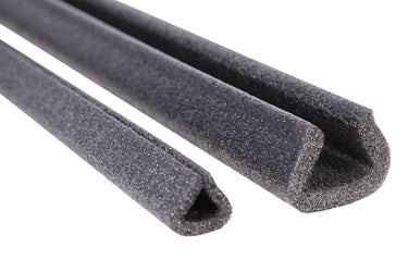 Cofan – Cantonera de Espuma Tipo U | Polietileno Gris | 1 m de Longitud | Protección de Aristas y Bordes | Diferente Grosor